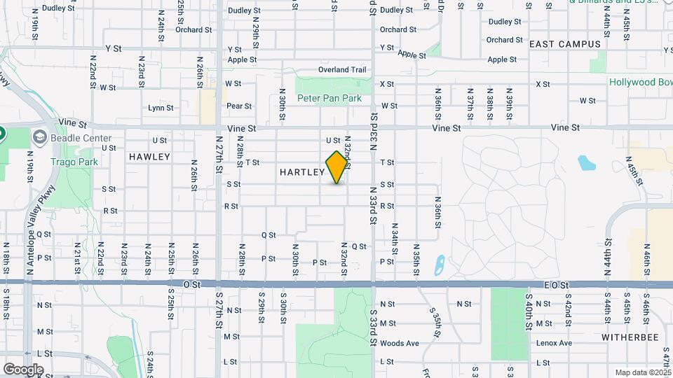 3137 S St Map and Location Details