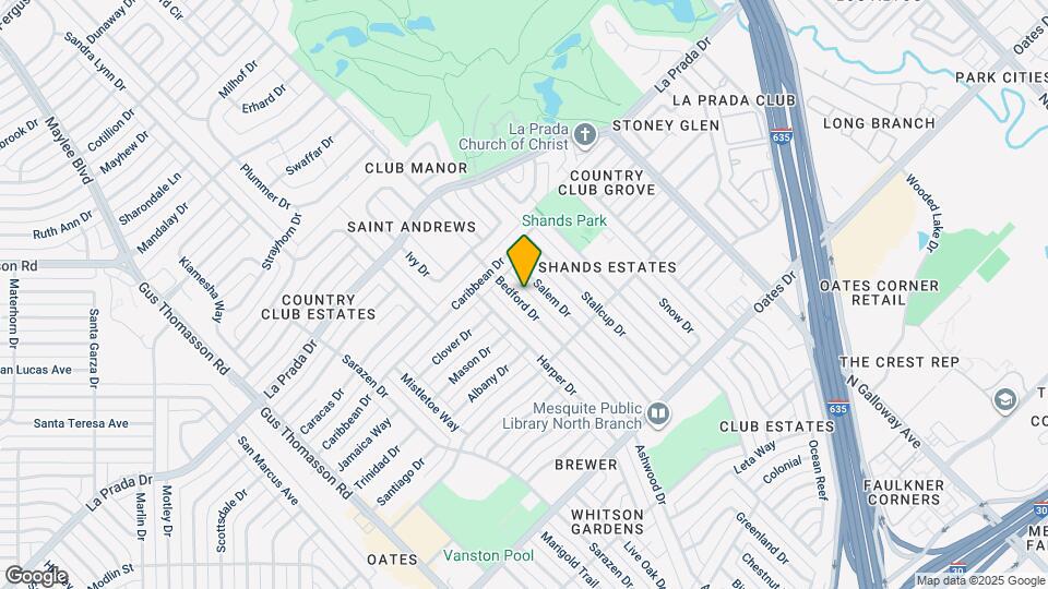 4850 Bedford Dr Map and Location Details