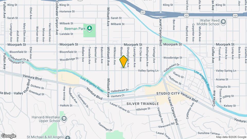 4200 Rhodes Ave Map and Location Details