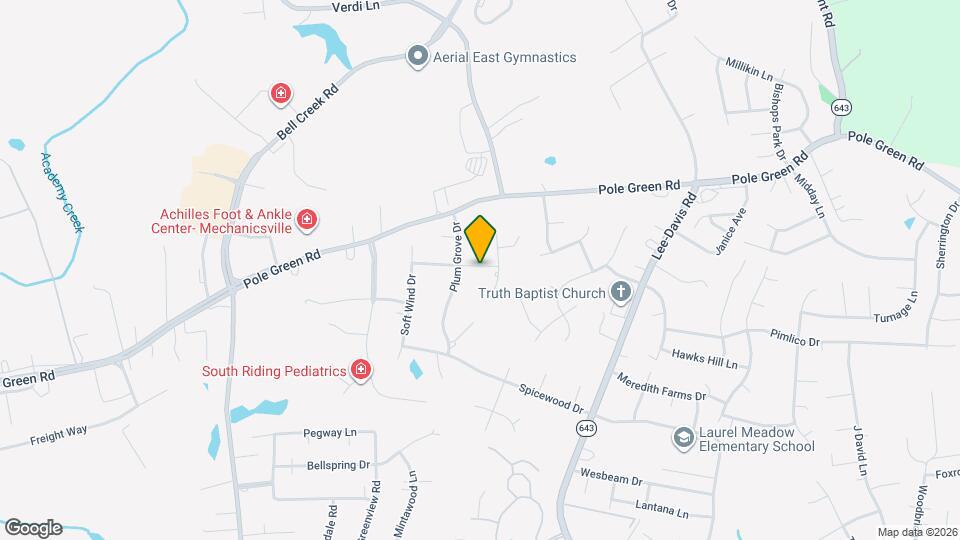 7157 Soft Wind Ln Map and Location Details