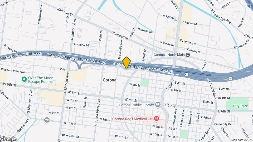 670 W 3rd St Mapa y Detalles de la Ubicación