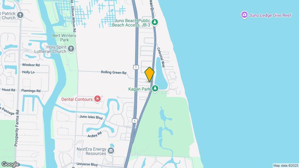 400 Seaside Ln Map and Location Details
