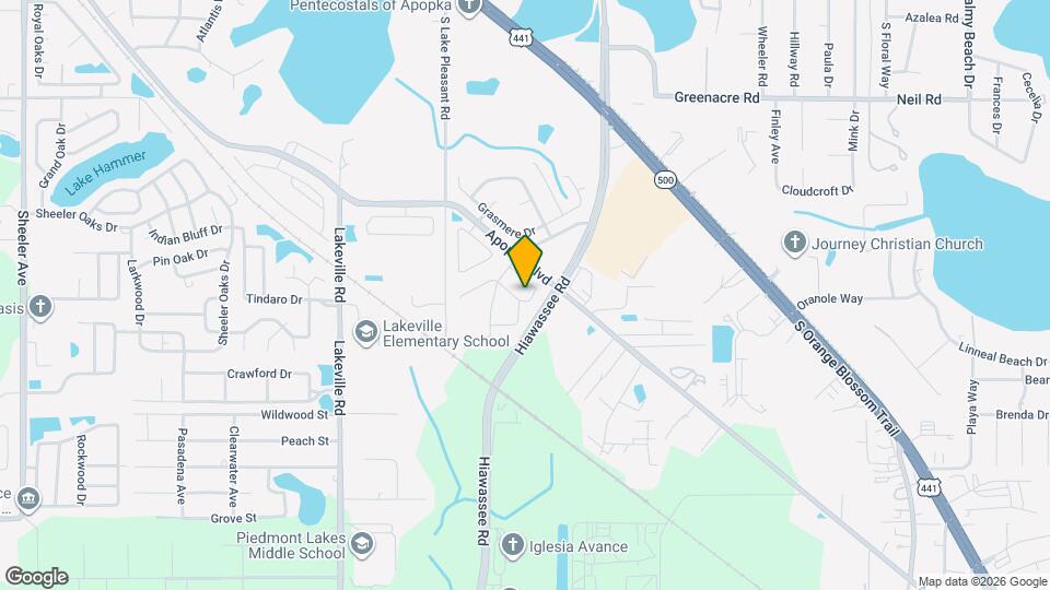 1962 Shannon Ln Map and Location Details