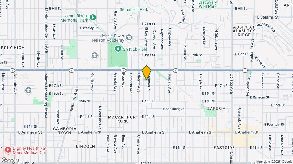 1719 Sherman Pl Map and Location Details