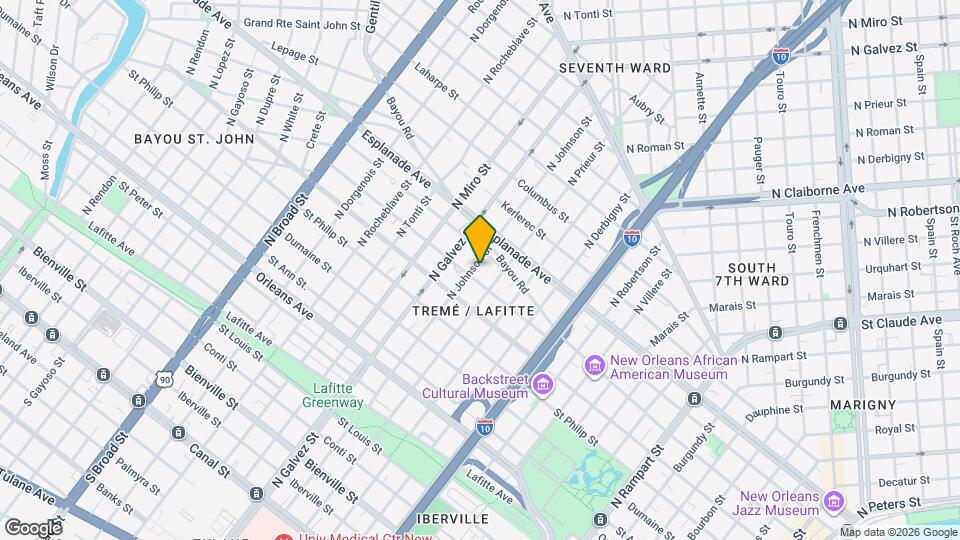 1214 N Johnson St Mapa y Detalles de la Ubicación