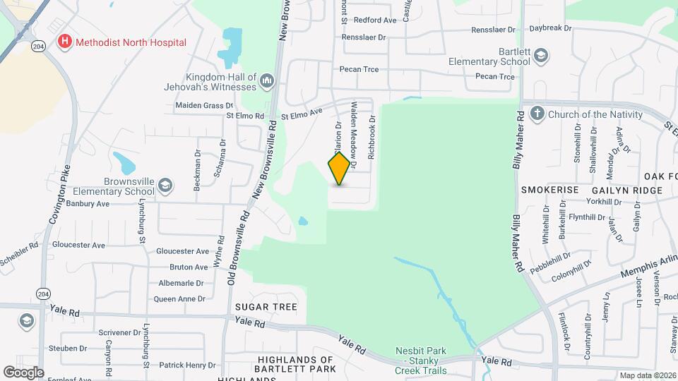 5605 Autumn Valley Dr Map and Location Details