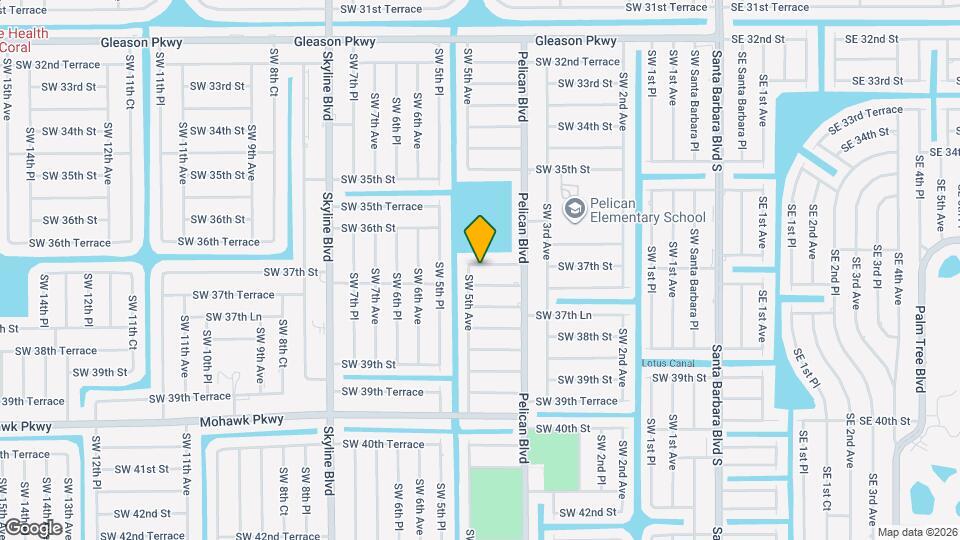 428 SW 37th St Map and Location Details