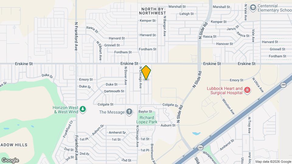 515 N Brentwood Ave Map and Location Details