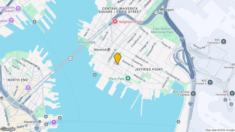 71 Webster St, Unit #2 Map and Location Details