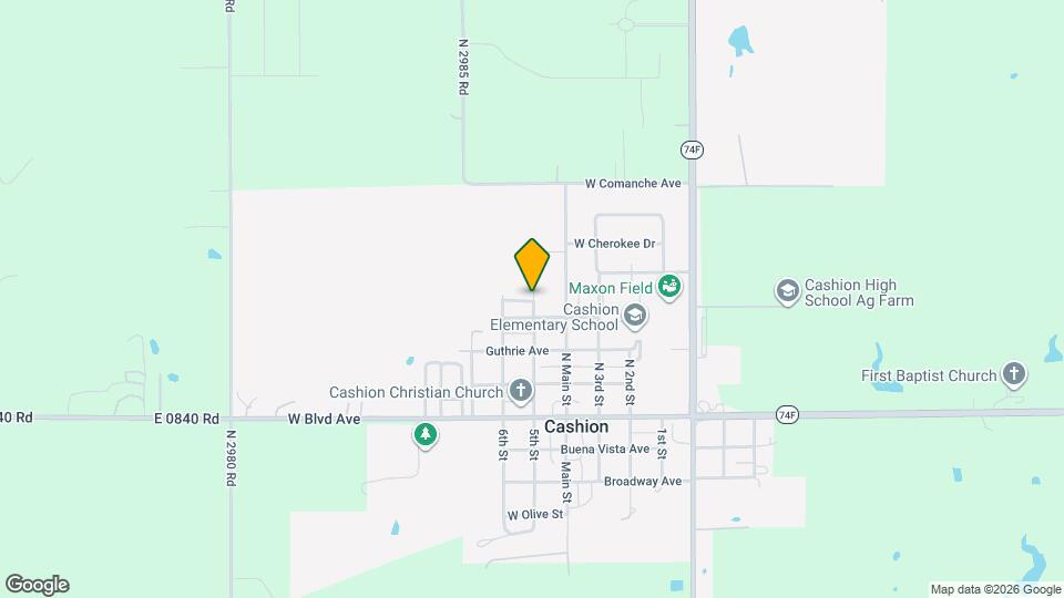 609 N 5th St Map and Location Details