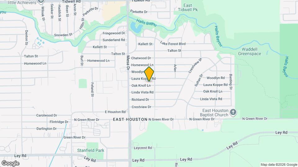 8921 Oak Knoll Ln Map and Location Details