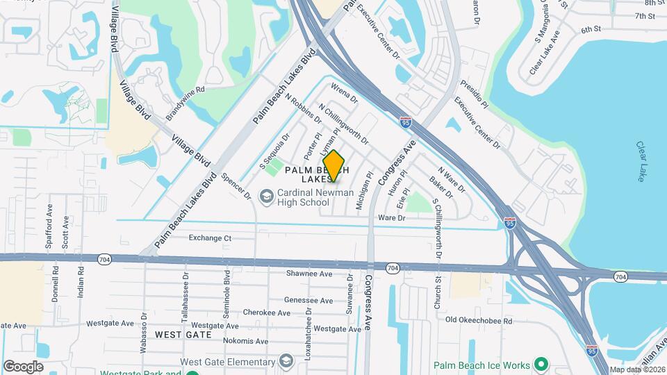 401 Superior Pl Map and Location Details