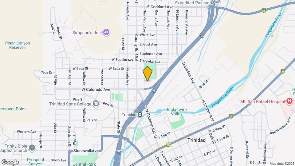 812 San Pedro Ave Map and Location Details