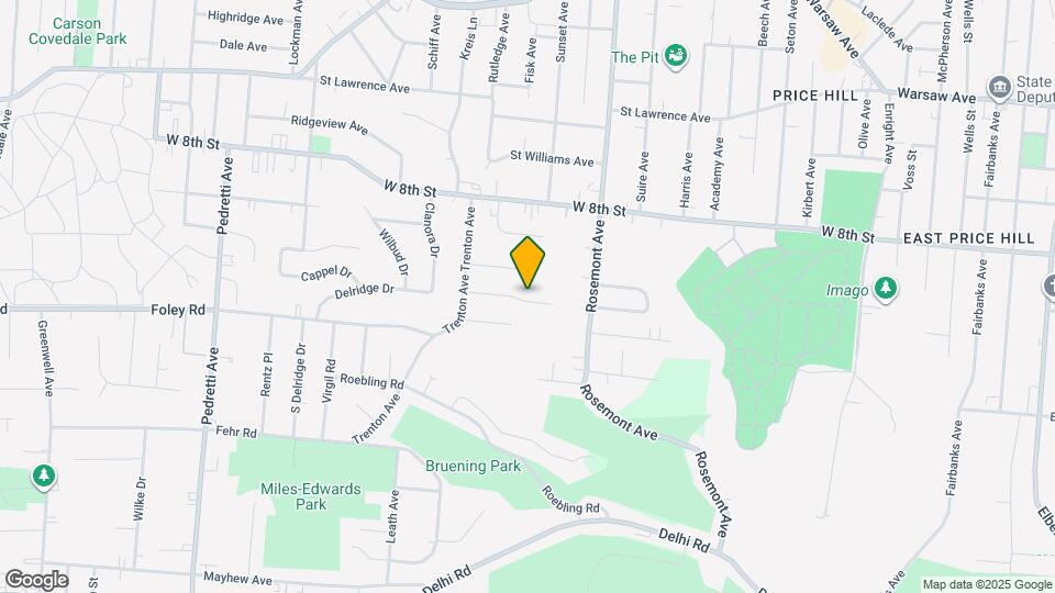 4056 Vinedale Ave Map and Location Details