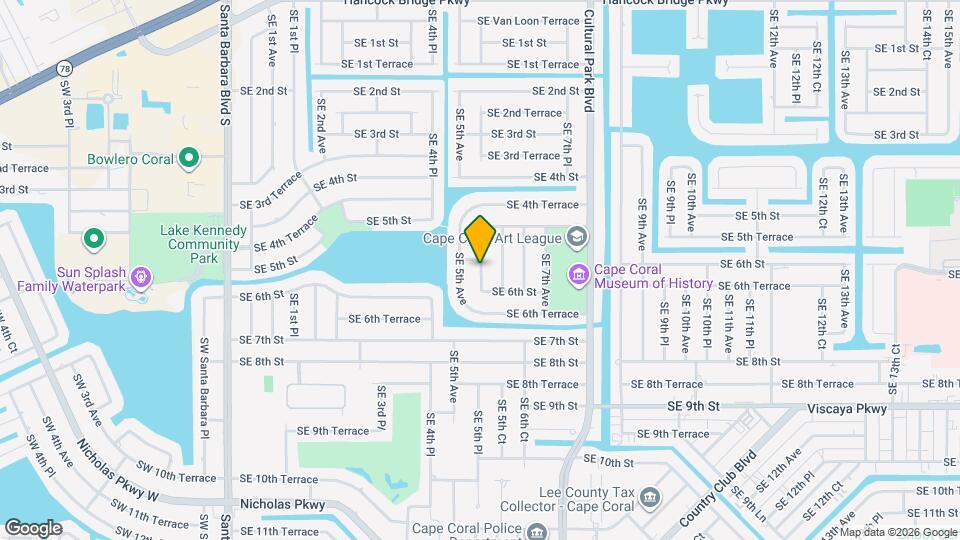 546 SE 5th Pl Map and Location Details