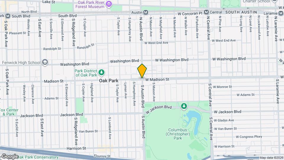 7509 W Madison St, Unit D3 Mapa y Detalles de la Ubicación
