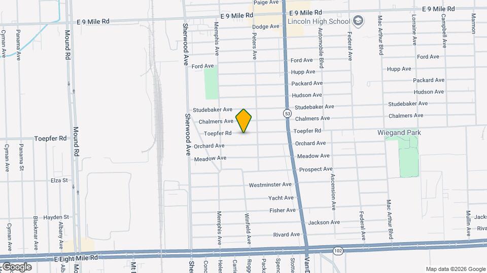 7228 Toepfer Rd Map and Location Details