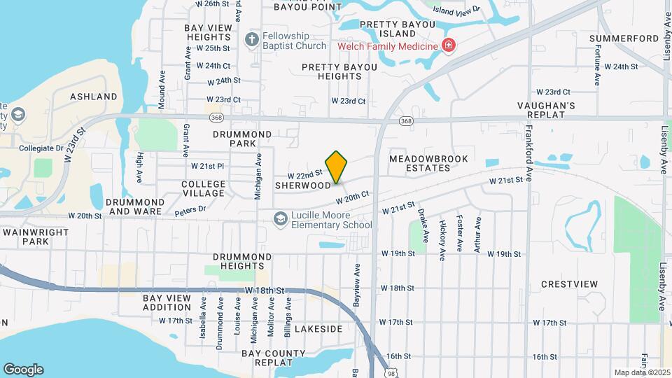 3103 W 21st Ct Map and Location Details