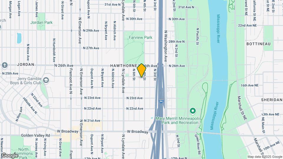 2427 N 4th St Map and Location Details