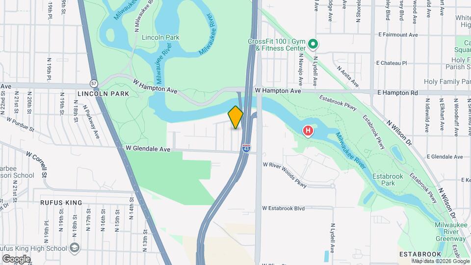 4654 N Ironwood Ln Map and Location Details