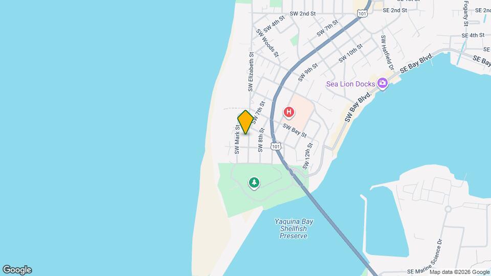 1042 SW Elizabeth St Map and Location Details