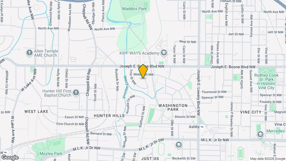 250 Stafford St NW Map and Location Details