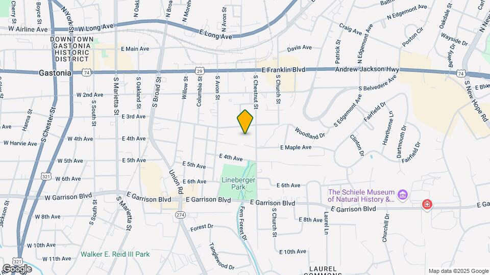 718 E Maple Ave, Unit K Map and Location Details