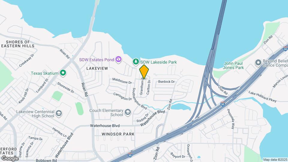 4418 Grantham Dr Map and Location Details