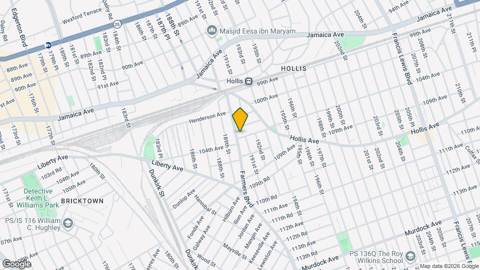 103-17 Farmers Blvd Map and Location Details