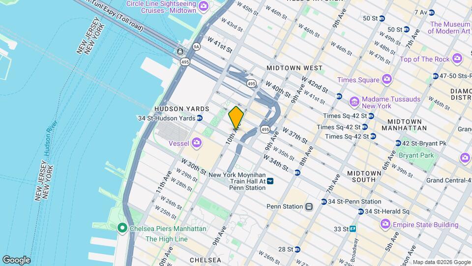 440 Tenth Avenue Mapa y Detalles de la Ubicación