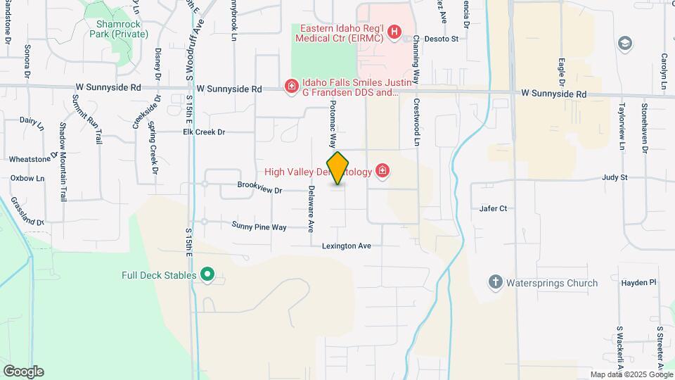 1924 Harrington Cir Map and Location Details