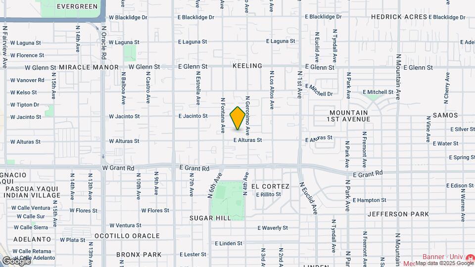 2515 N Geronimo Ave-Unit -B Mapa y Detalles de la Ubicación