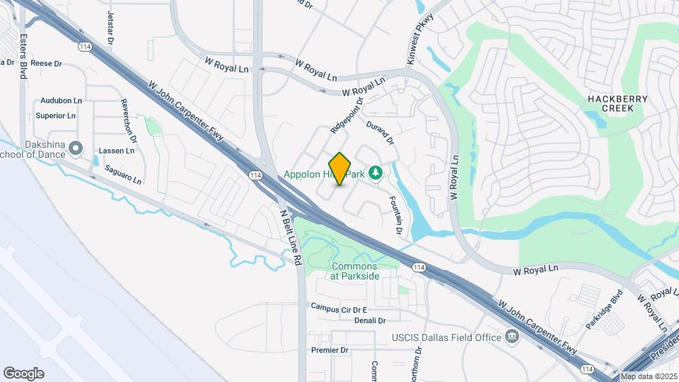 7244 Notre Dame Dr Map and Location Details