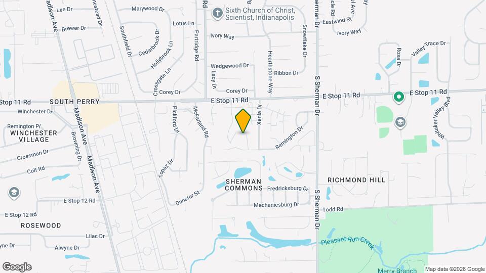 8120 Sheroak Ct Map and Location Details