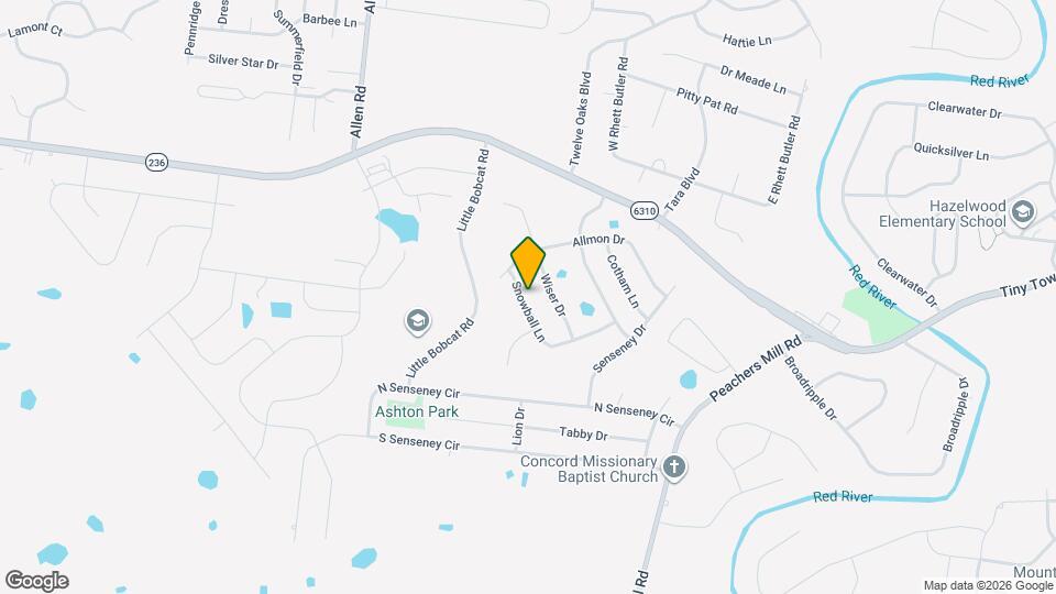 1215 Snowball Ln Map and Location Details