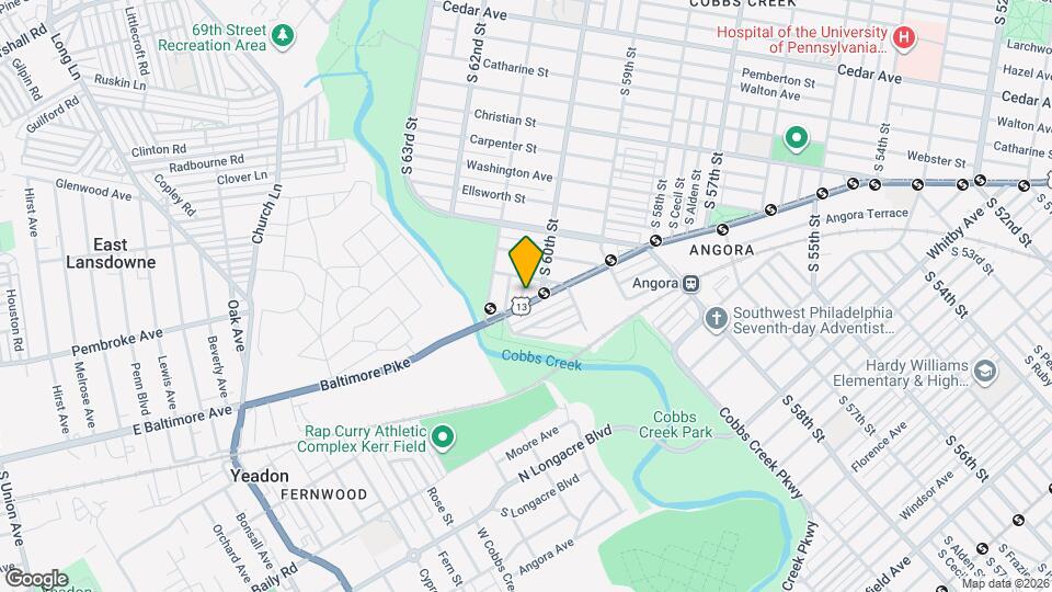 6015 Baltimore Ave, Unit 3 Map and Location Details