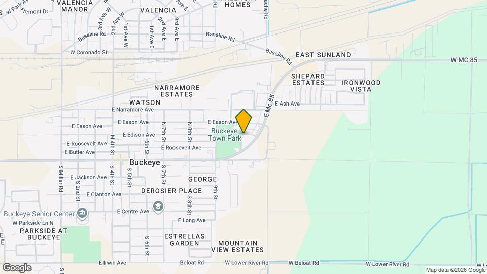 1009 E Watkins St, Unit #1 Mapa y Detalles de la Ubicación