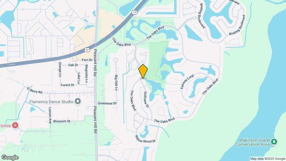 1703 Golfview Dr Map and Location Details