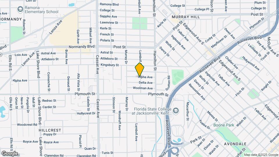 4604 Alpha Ave Mapa y Detalles de la Ubicación