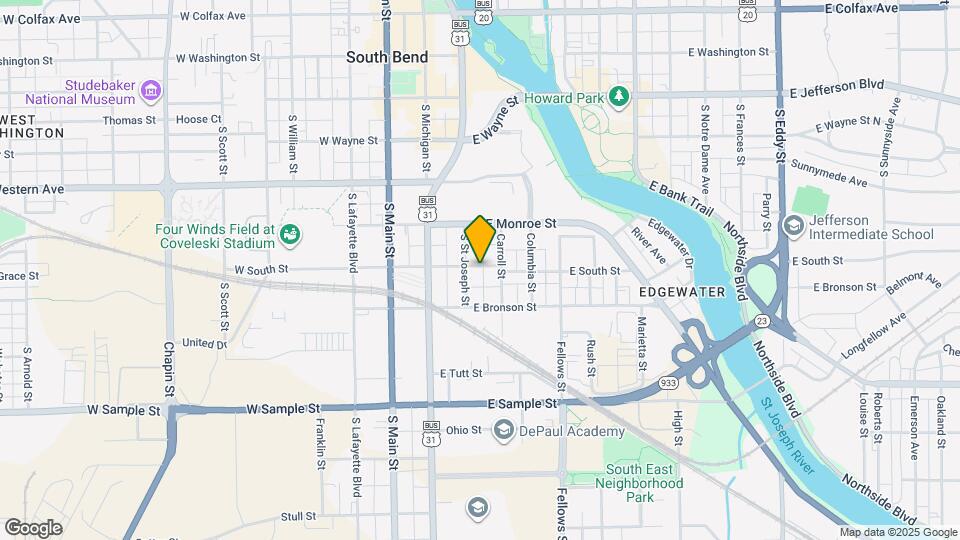 212 E South St Mapa y Detalles de la Ubicación