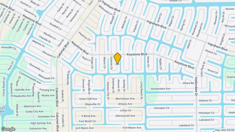 9532 Galaxie Cir Map and Location Details