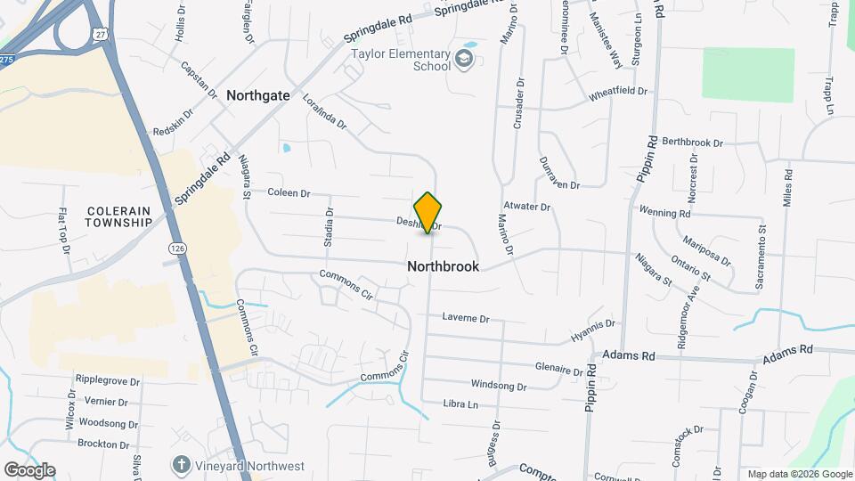 9717 Loralinda Dr Map and Location Details