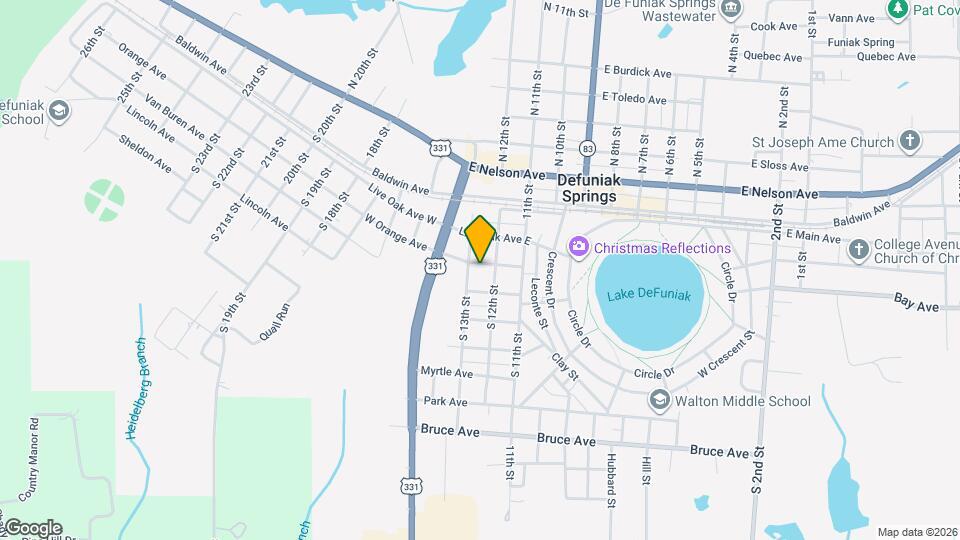 112 E Orange Ave Map and Location Details