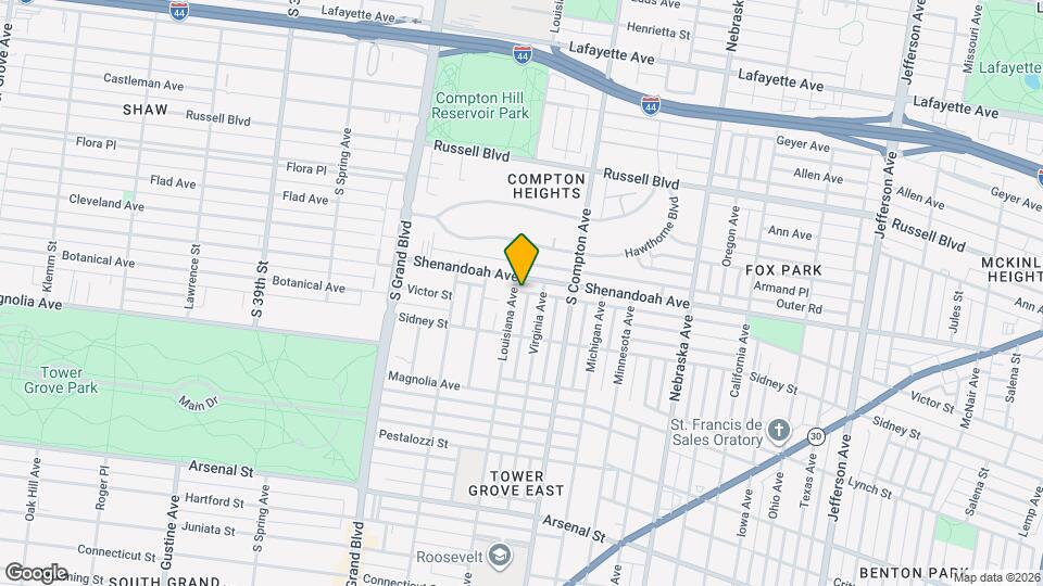 2314A Louisiana Ave, Unit 2FL Mapa y Detalles de la Ubicación