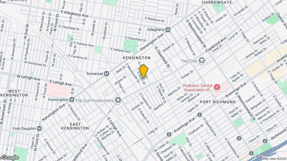 2011 E Birch St Map and Location Details