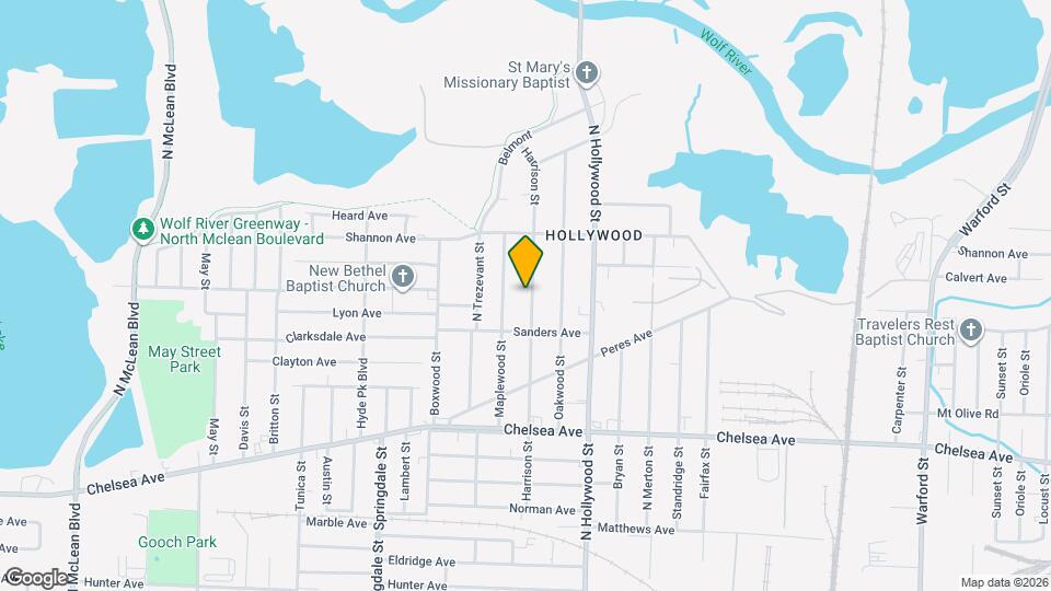 1565 Harrison St Map and Location Details