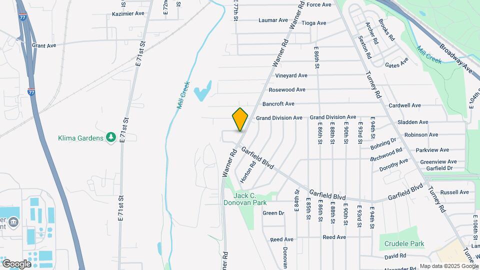 4652 Warner Rd Mapa y Detalles de la Ubicación
