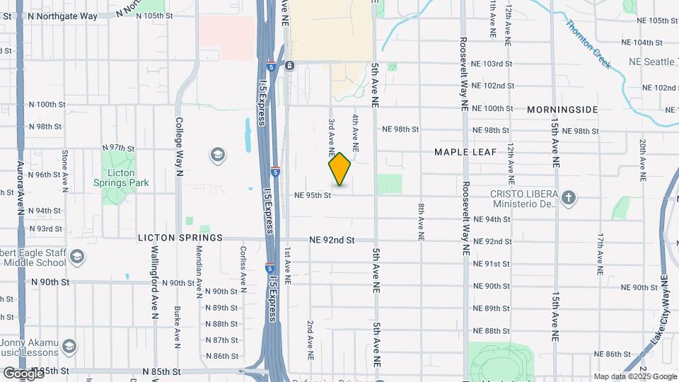 308 NE 95th St Map and Location Details