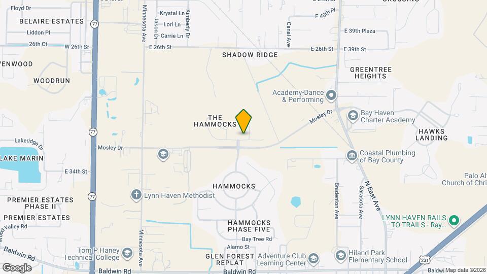 3124 Meadow St Map and Location Details