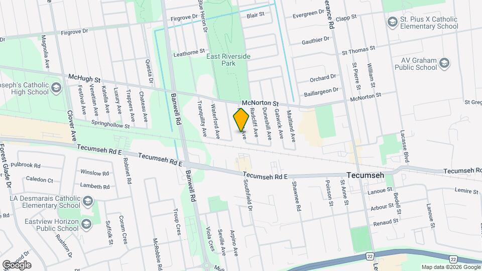 2507 Norcrest Ave Map and Location Details